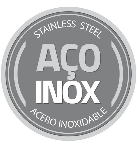 Caçarola Rasa Aço Inox Com Fundo Triplo 22cm Allegra Tramont