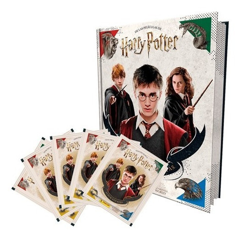 Album Harry Potter + 25 Sobres De Laminas