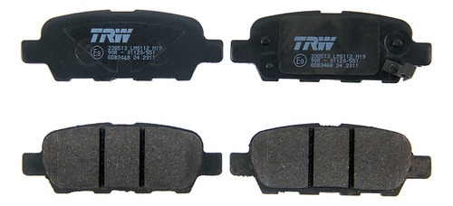 Balatas Orgánicas Tra Infiniti M35 2006-2010 Trw