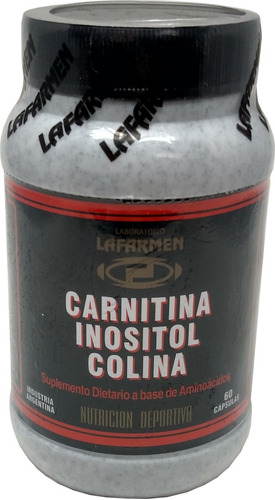 Carnitina-inositol-colina - Lafarmen X60 Capsulas