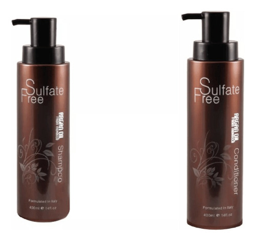 Kit Sh + Ac Sulfate Free X 400 Ml Argan Oil From Morocco