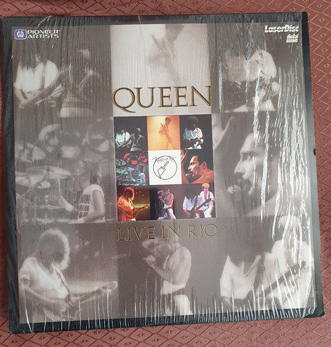 Queen Live In Rio Laserdisc Usa Excelente Estado 