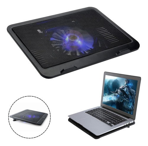 Base Notebook Cooling Pad Ventilador