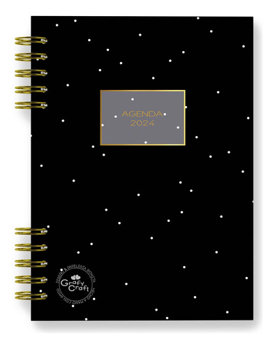 Agendas Ejecutivas 2024 - Diaria - Unisex -  Personalizada 