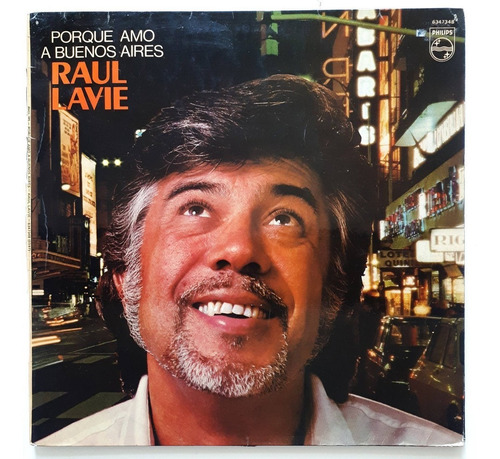 Raul Lavie - Porque Amo A Buenos Aires Lp