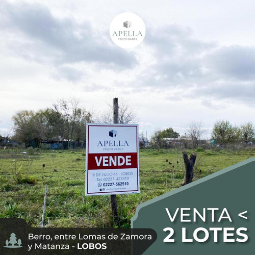 V E N T A - 2 Lotes