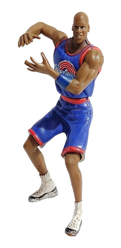 Boneco Michael Jordan 13cm Basquete Tune Squad Com Desgaste (Usado)