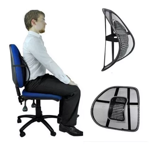 Soporte Respaldo Lumbar Ergonómico para Aliviar el Dolor