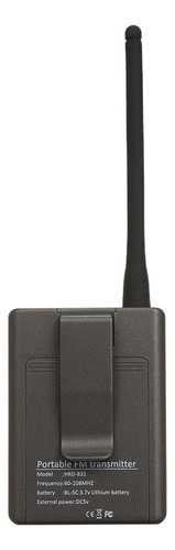 Transmisor Fm Fm Mic Radio Mini Broadcast Aux