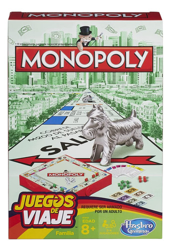 Monopoly Grab And Go Juego