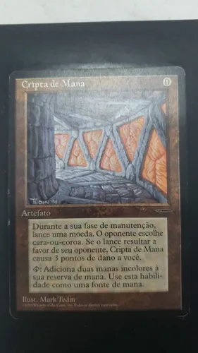 Cripta De Mana Mana Crypt Nm Mtg Em Português Media Inserts