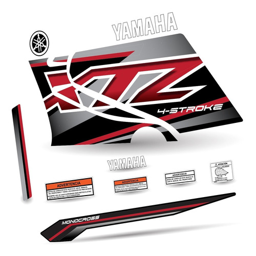 Kit De Calcomanias Laminado Para Yamaha Xtz 125 2017