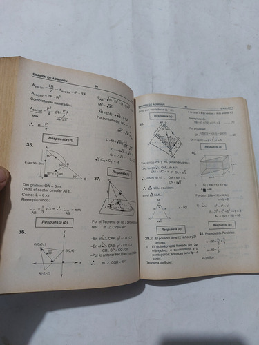 Libro De Examenes De Admision Uni 85 Al 98 (Usado)