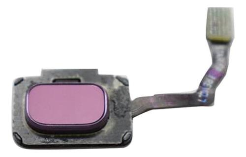 Botón De Inicio Menú De Huellas Dactilares Sensor Púrpura