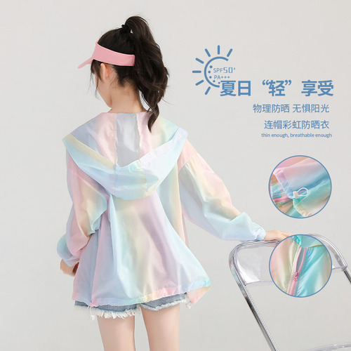 Ropa De Verano Transpirable Con Protección Uv Para Niñas Y N