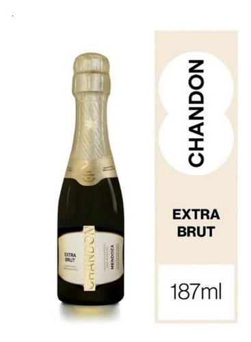 Chandon Mini 187ml X 3 Botellas: Delice, Rosé, Extra, Aperit