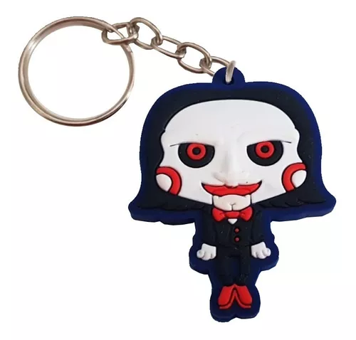 Almofada 30x30 Chibi Terror Jigsaw Jogos Mortais