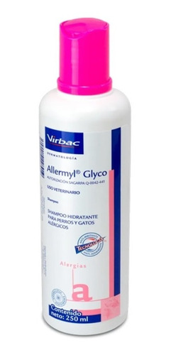 Allermyl Glyco Shampoo Hidratante Alergias Virbac 250 Ml