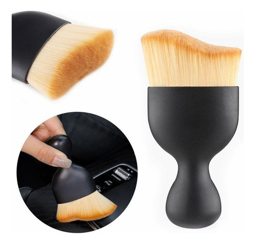 Brocha De Maquillaje For Quitar El Polvo Y Limpiar El