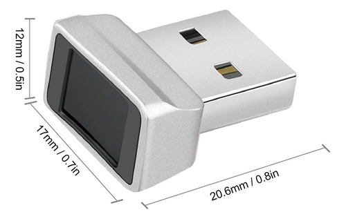 Lector Huella Digital Mini Usb Biométrico Windows 10
