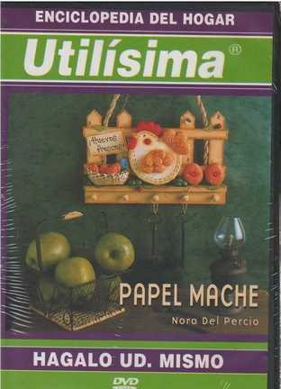 Dvd - Utilisima / Papel Mache - Original Y Sellado