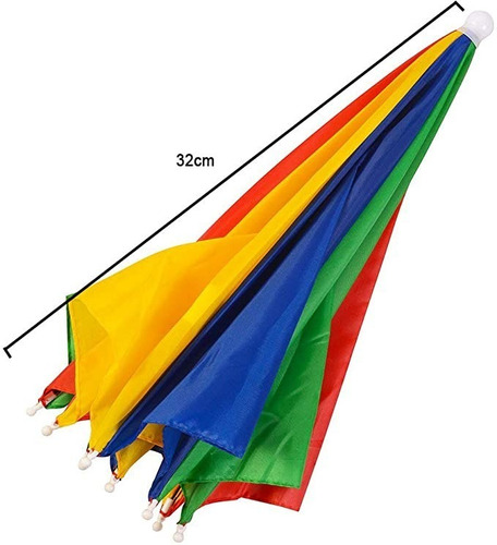 Sombrero De Paraguas Sombrilla Gorro De Proteccion Solar