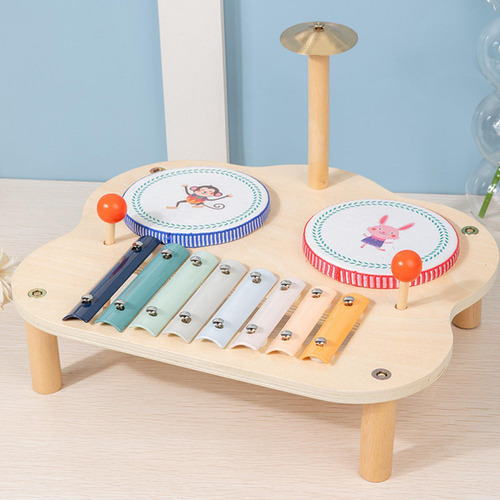 Juguete Musical De Madera, Instrumento De Percusión De