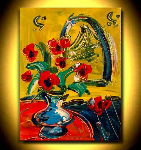 Pintura - Modern Abstract Impressionist Art Deco - Oil Paint
