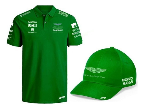 Aston  Martin Polo Gorra F1 Exclusive X2  Combos