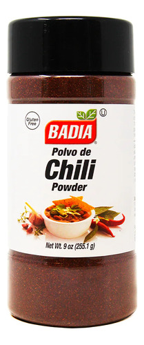 Ají En Polvo 255.1 Gr Chili Powder Badia Sin Gluten 