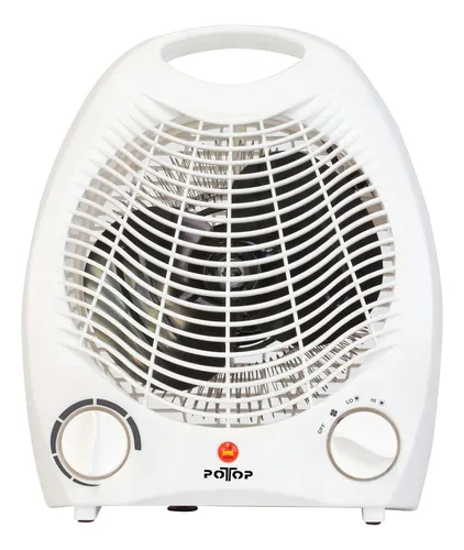 Caloventilador 1000/2000w Frio Y Calor Calo Ventilador Calefactor Potop 220v C/termostato