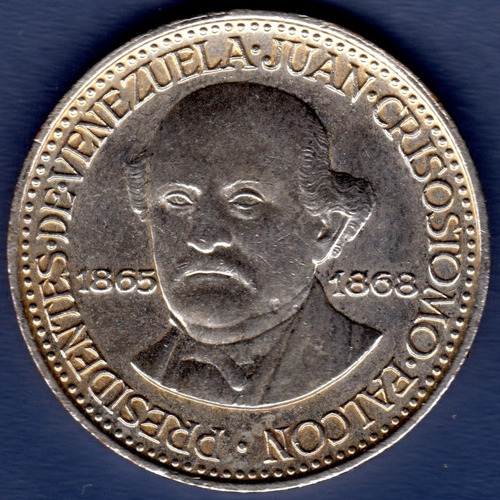 Medalla Presidentes De Venezuela Juan Crisostomo Falcón