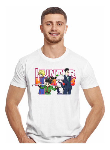 Polera Hunter X Cazador X Poster Personajes Anime Impresión
