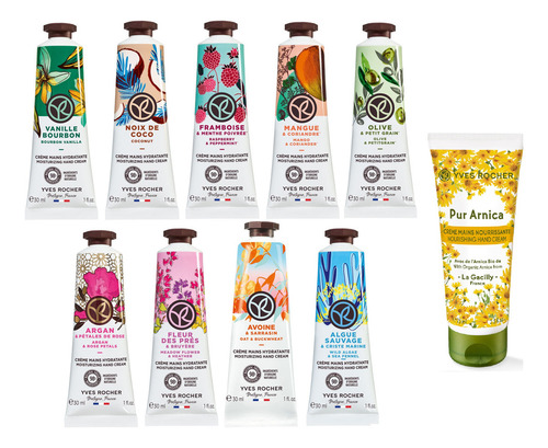Cremas Para Manos Los Aromas Yves Rocher