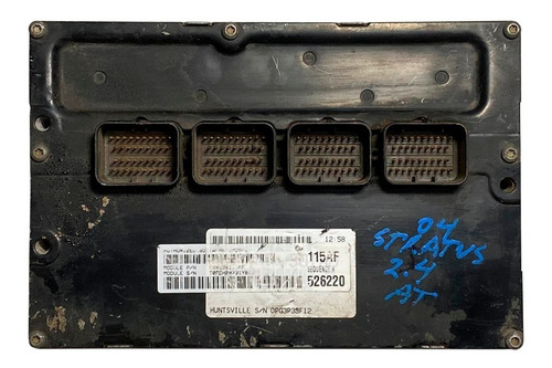 04896115af Computadora Dodge Stratus 2004 2.4 Aut Programada (Usado)