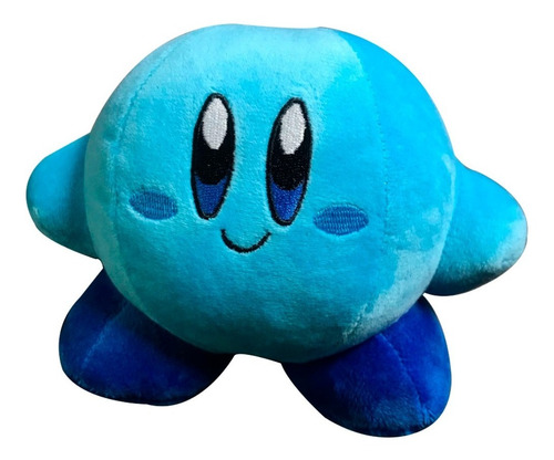 Peluche Diseño Muñeco Kirby Azul Pk-249  Para Niños