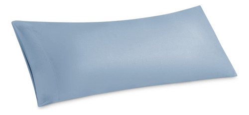 Fundas De Bamboo Para Almohada Corporal Azul Niebla 50x137cm