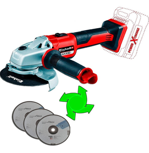 Amoladora Angular Inalambrica Einhell Axxio 18v Sin Carbones