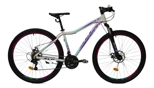 Bicicleta de montanha feminina SLP 25 Pro Lady R29 21v branca