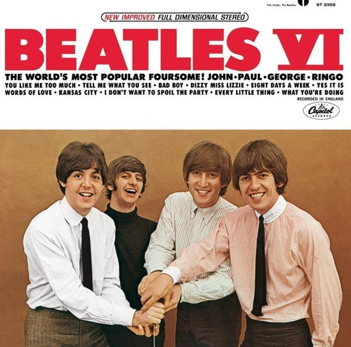 The Beatles Vi Cd Digi  Mini Lp  2014 Mono/ St Arg Cerrado  