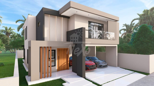 Casa Moderna En Proyecto Cerrado, Vigilancia 24 Horas Y Control De Acceso, Santiago (hfc-236)