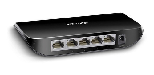 Imagen 1 de 2 de Switch 5 Bocas Tp-link Tl-sg1005d 1005 Gigabit 10/100/1000