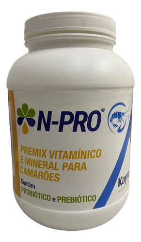 N-pro Camarão 1,5kg - Premix Vitamínico Para Camarões