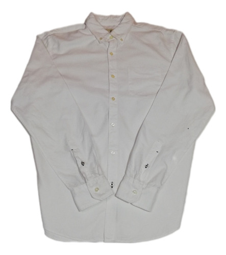 Camisa Blanca Oxford Mediana American Eagle 