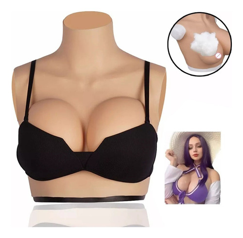 Gigante Senos De Silicona Natural C-d Cup Pechos Falso