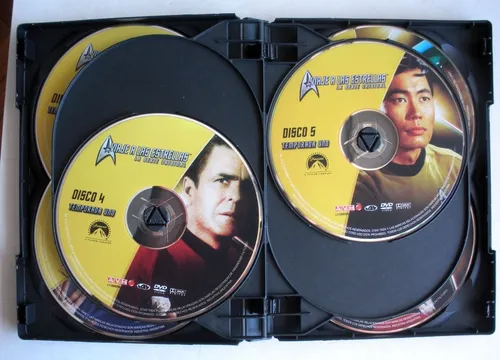 Dvd - Viaje A Las Estrellas - Caja 8 Dvd - Temp. 1 Completa (Usado)