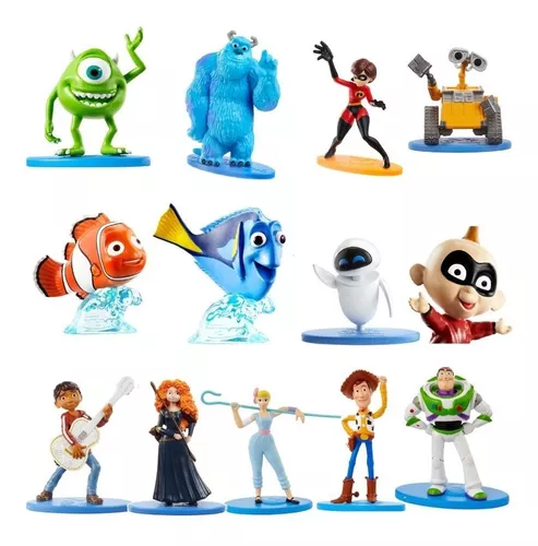 Disney Micro Collection Figuras Disney Minis 3 Pzs Al Azar