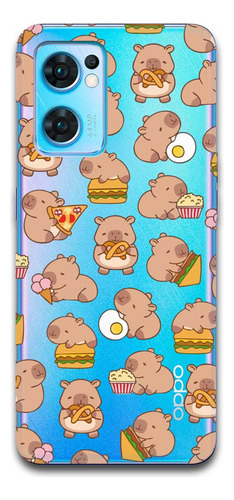 Funda Capibara K Transparente Para Oppo Capibaras Para Oppo Reno 7 5g