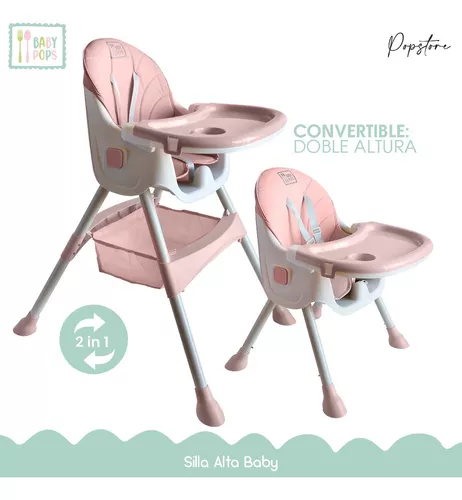 Silla Alta De Comer Para Bebe Niños Hasta 3 Años Baby High Chair Feeding  Chair 