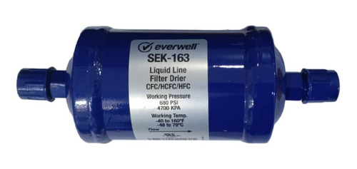 Filtro Secador Everwell 5 Ton 3/8 163